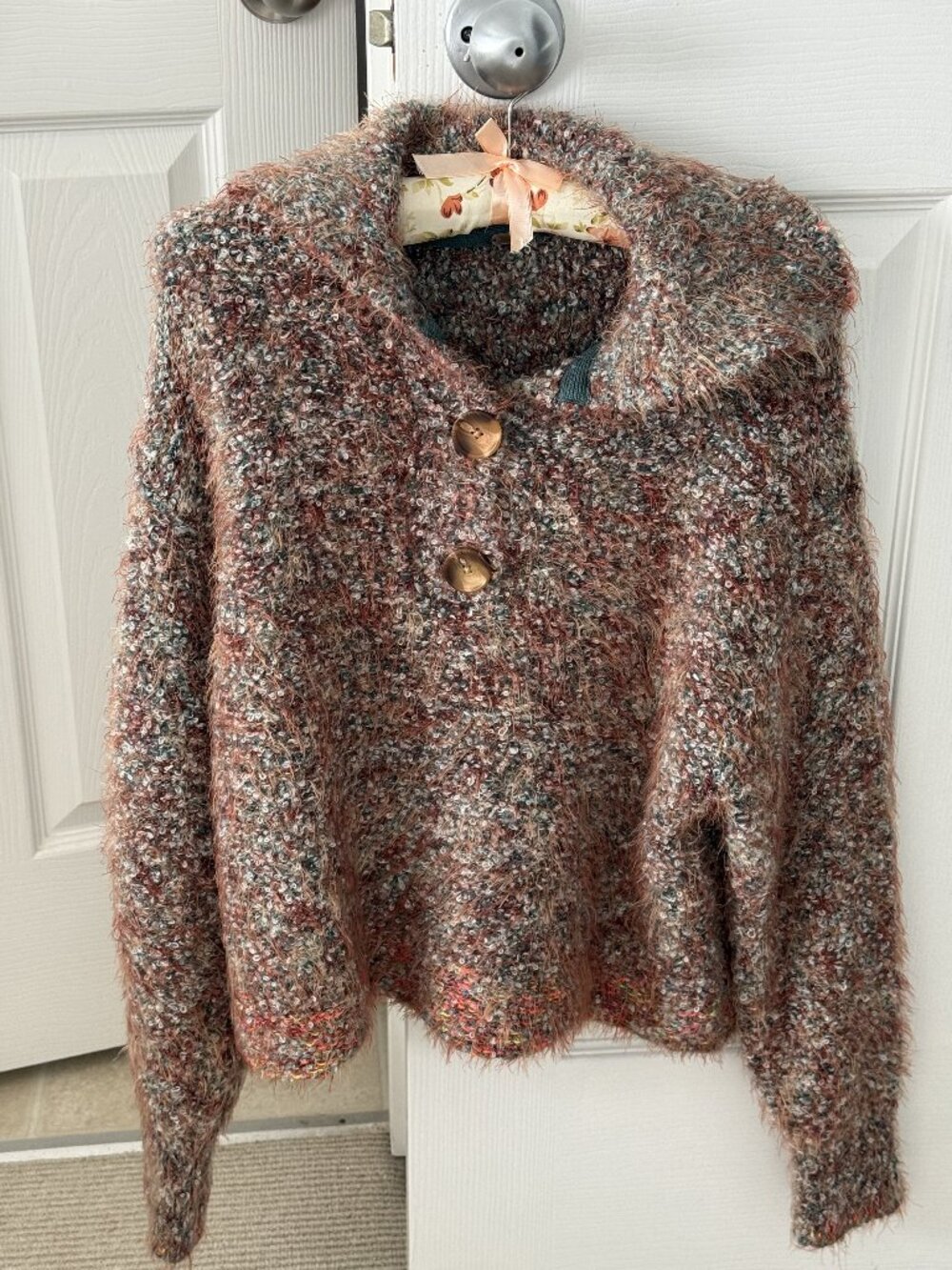 FREE PEOPLE Stella Marled Sweater - Picture 6 of 8